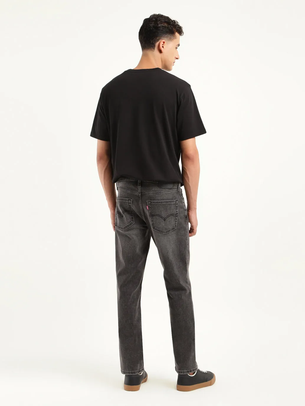 Men's 511 Black Slim Fit Mid Rise Jeans