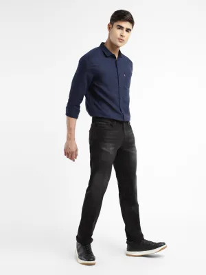 Men's 511 Black Slim Fit Mid Rise Jeans