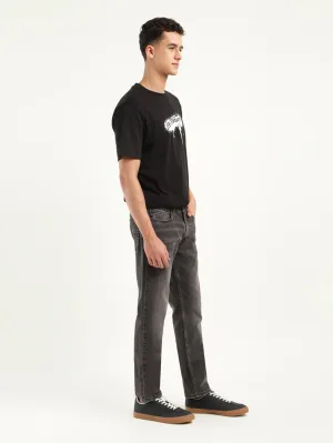 Men's 511 Black Slim Fit Mid Rise Jeans