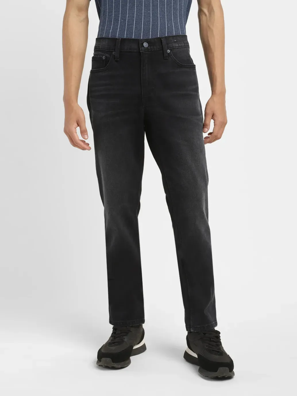 Men's 511 Black Slim Fit Mid Rise Jeans