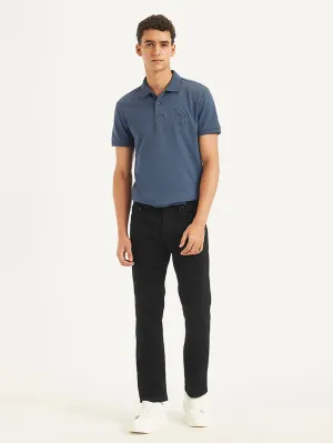 Men's 511 Black Slim Fit Mid Rise Jeans