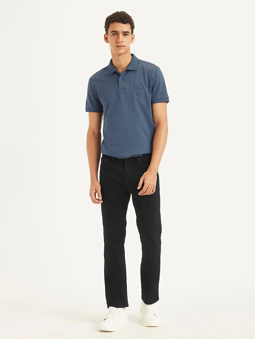 Men's 511 Black Slim Fit Mid Rise Jeans