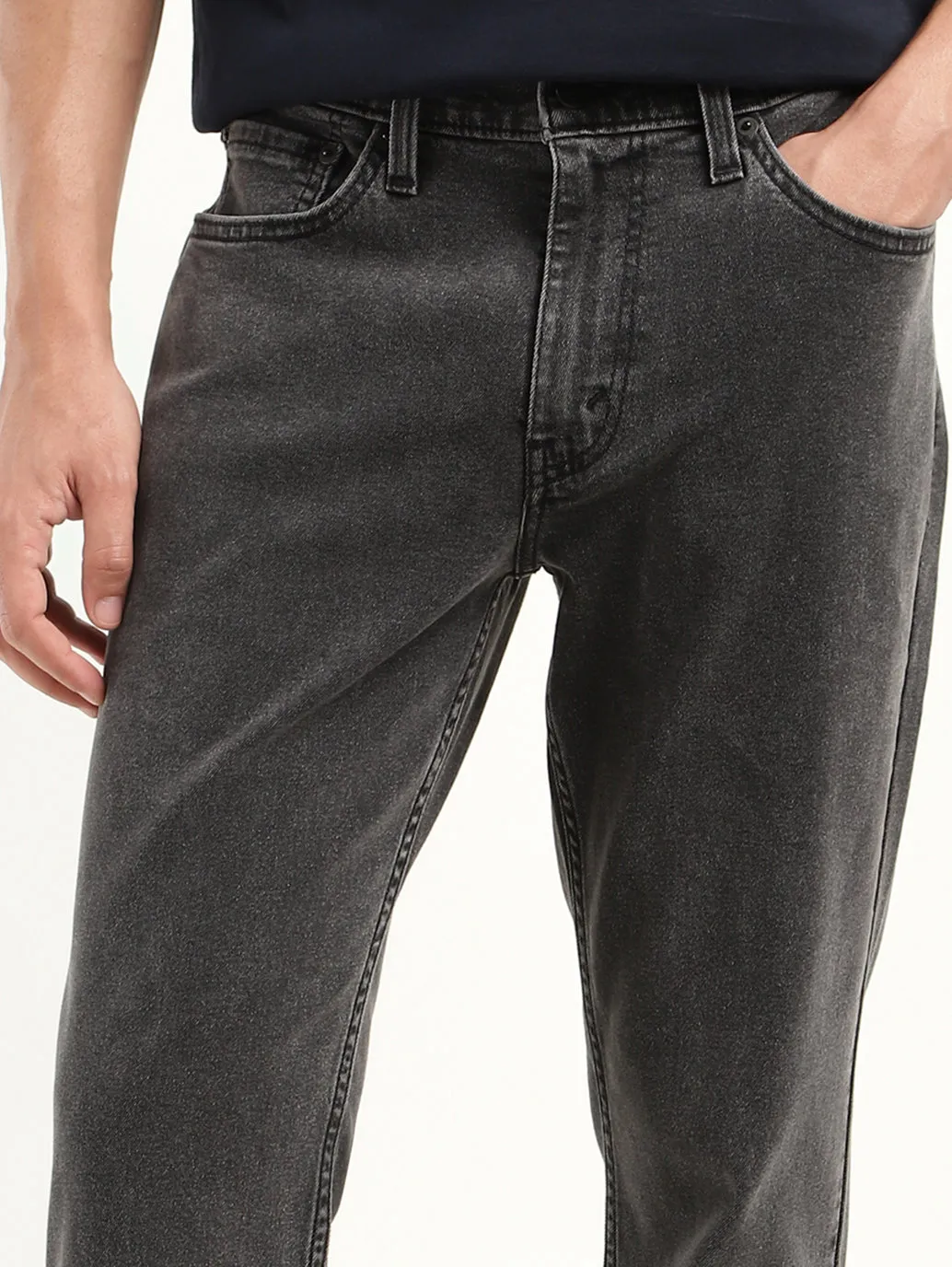 Men's 511 Black Slim Fit Mid Rise Jeans