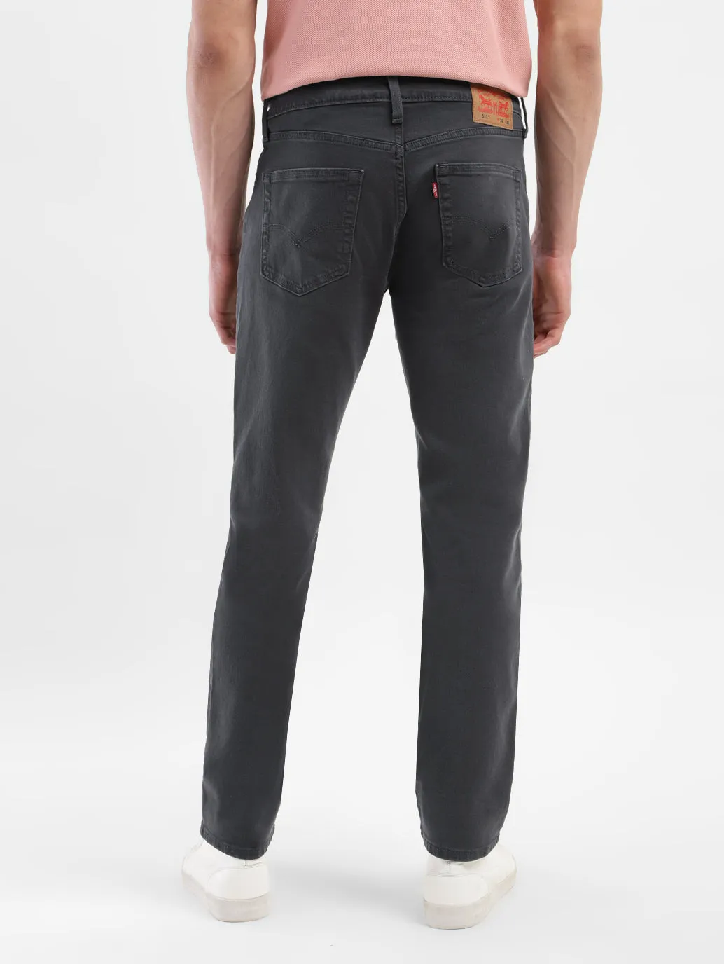 Men's 511 Black Slim Fit Mid Rise Jeans