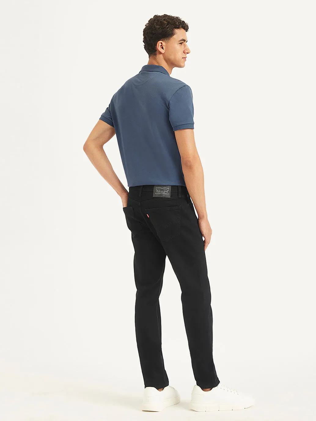 Men's 511 Black Slim Fit Mid Rise Jeans
