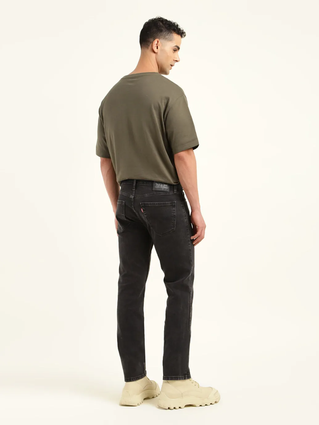 Men's 511 Black Slim Fit Mid Rise Jeans