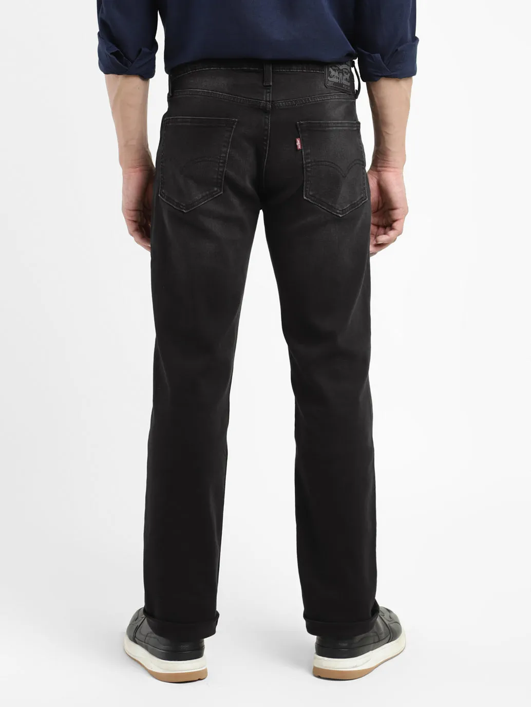 Men's 511 Black Slim Fit Mid Rise Jeans