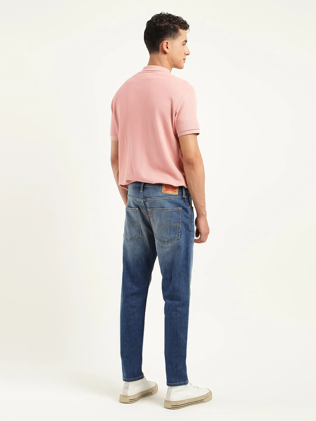 Men's 511 Blue Slim Fit Mid Rise Jeans