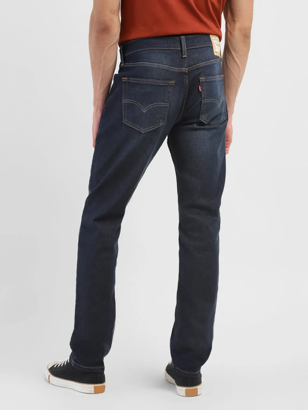 Men's 511 Blue Slim Fit Mid Rise Jeans