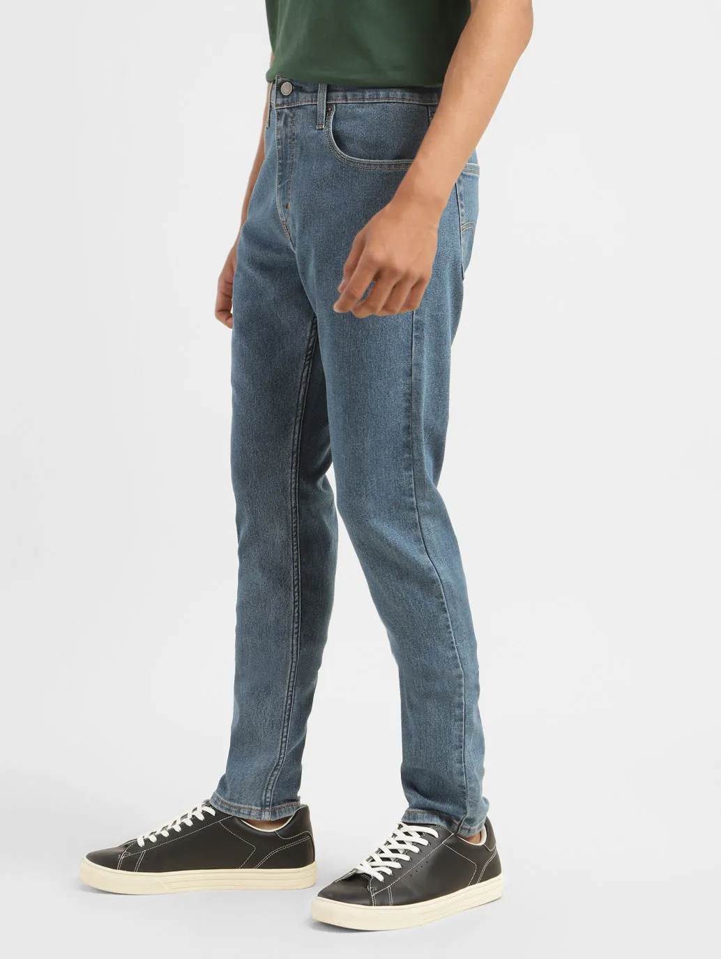 Men's 511 Blue Slim Fit Mid Rise Jeans