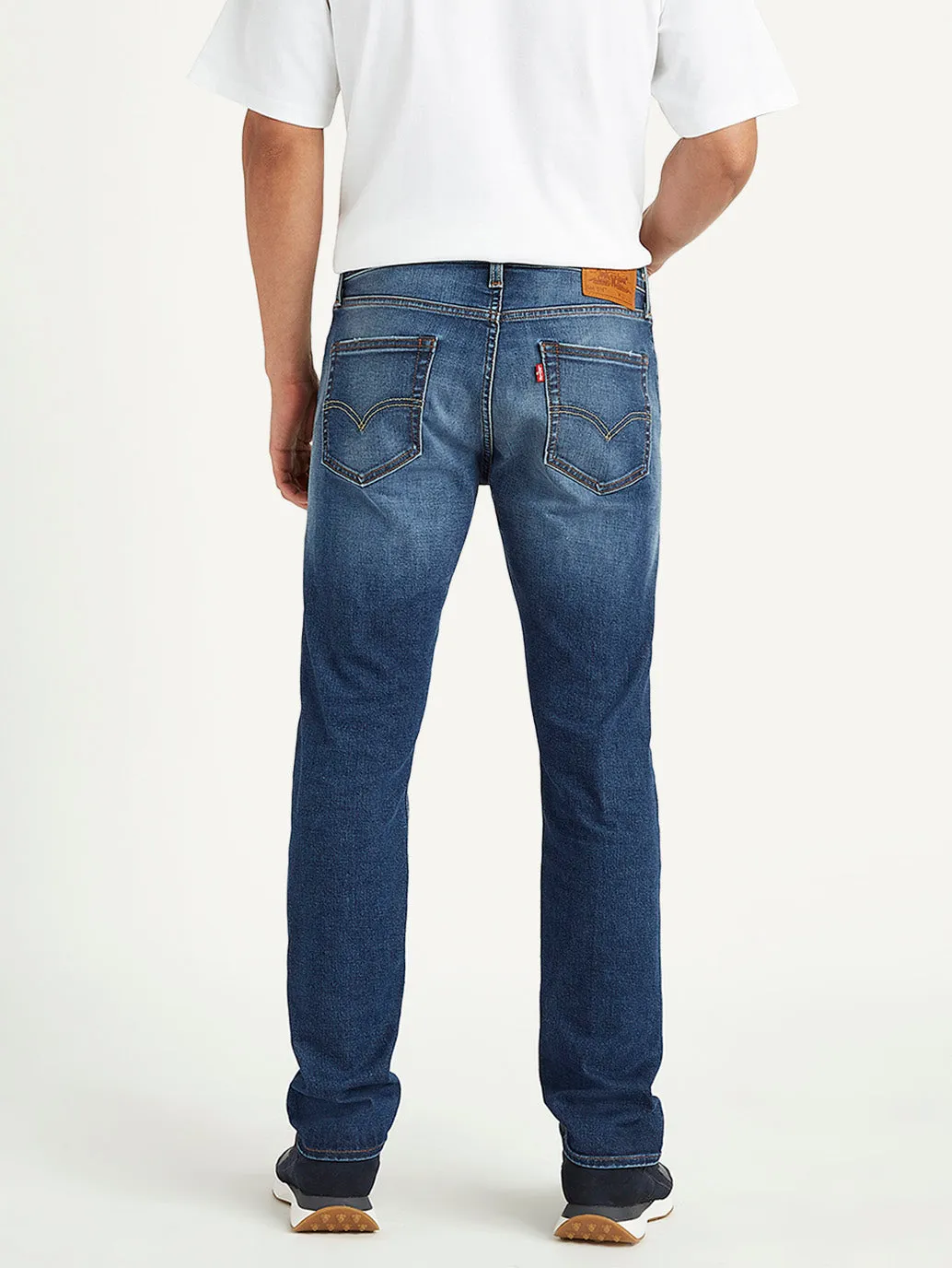 Men's 511 Blue Slim Fit Mid Rise Jeans