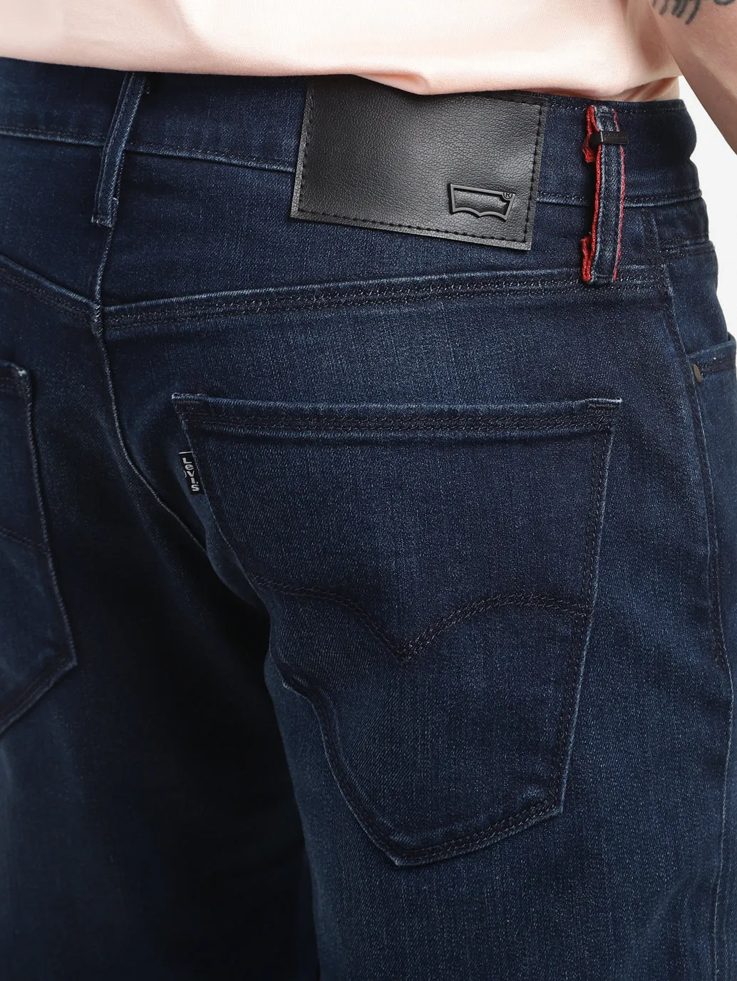 Men's 511 Blue Slim Fit Mid Rise Jeans