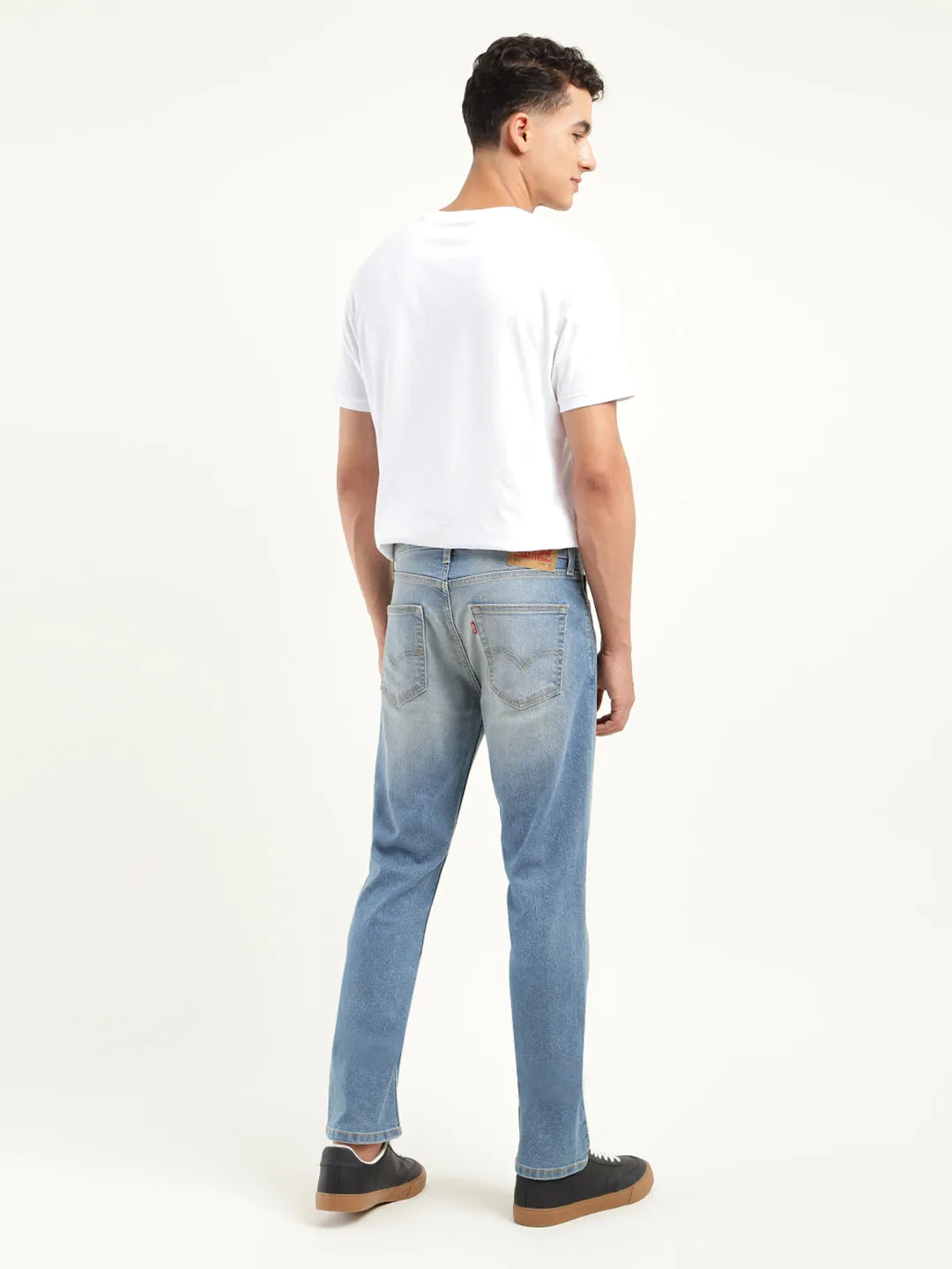 Men's 511 Blue Slim Fit Mid Rise Jeans