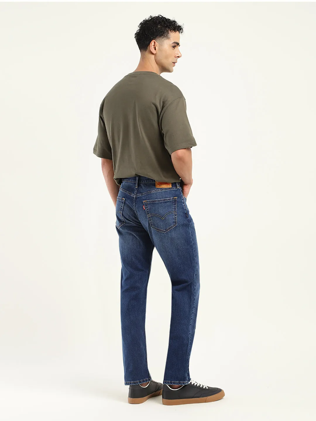 Men's 511 Blue Slim Fit Mid Rise Jeans