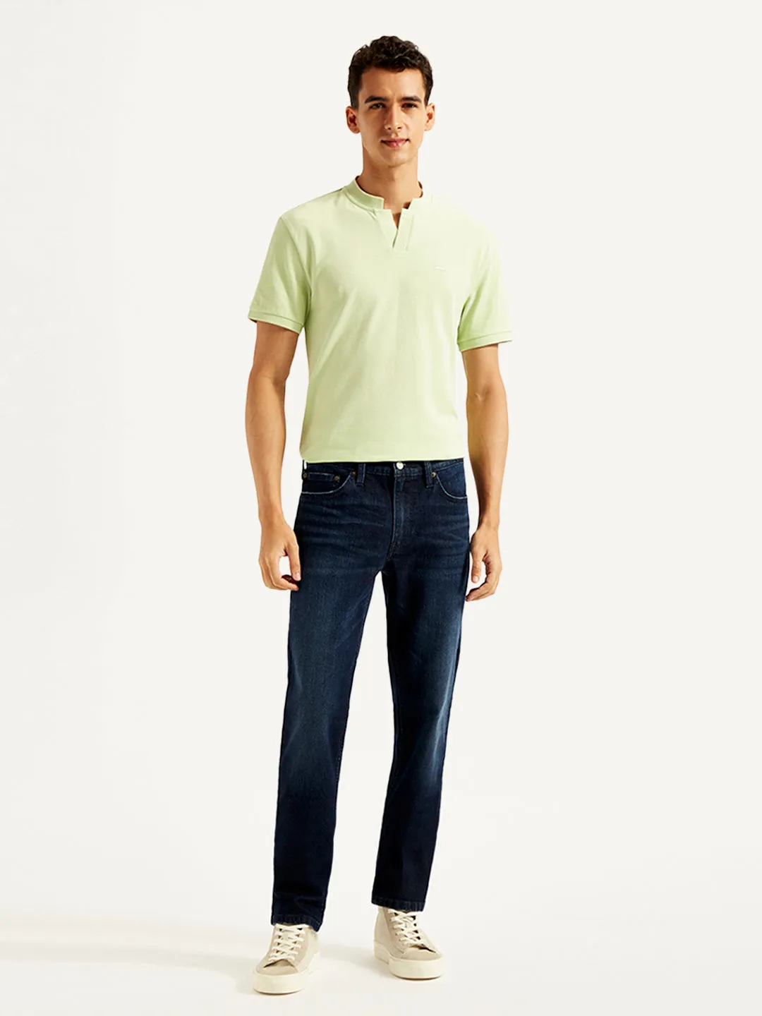 Men's 511 Blue Slim Fit Mid Rise Jeans