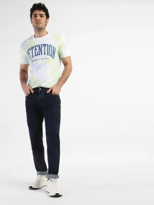 Men's 511 Blue Slim Fit Mid Rise Jeans