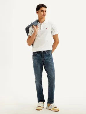 Men's 511 Blue Slim Fit Mid Rise Jeans