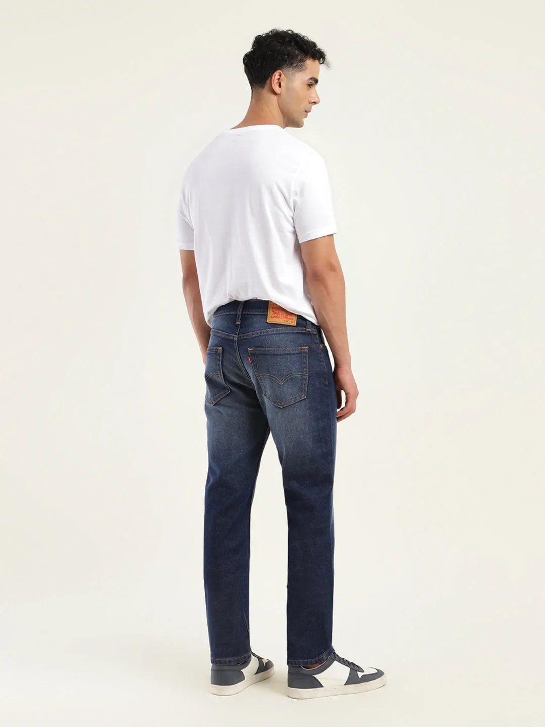 Men's 511 Blue Slim Fit Mid Rise Jeans