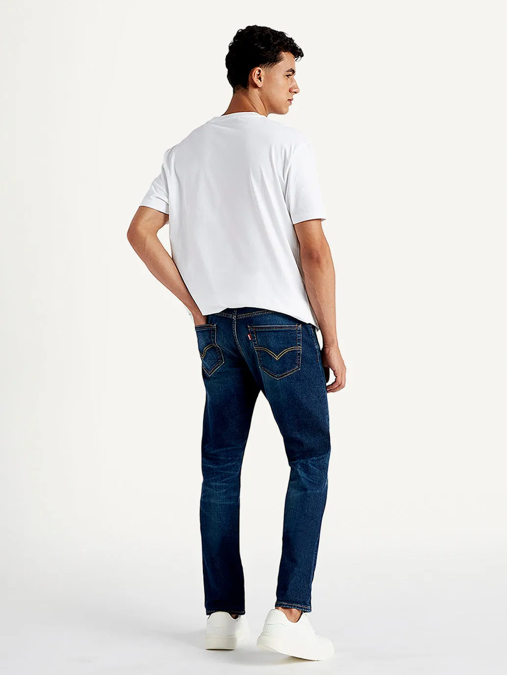 Men's 511 Blue Slim Fit Mid Rise Jeans