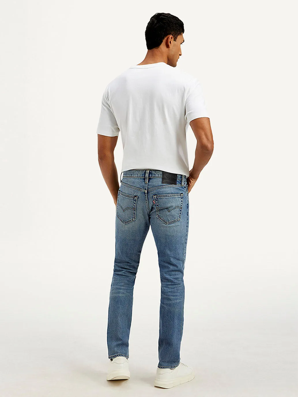 Men's 511 Blue Slim Fit Mid Rise Jeans