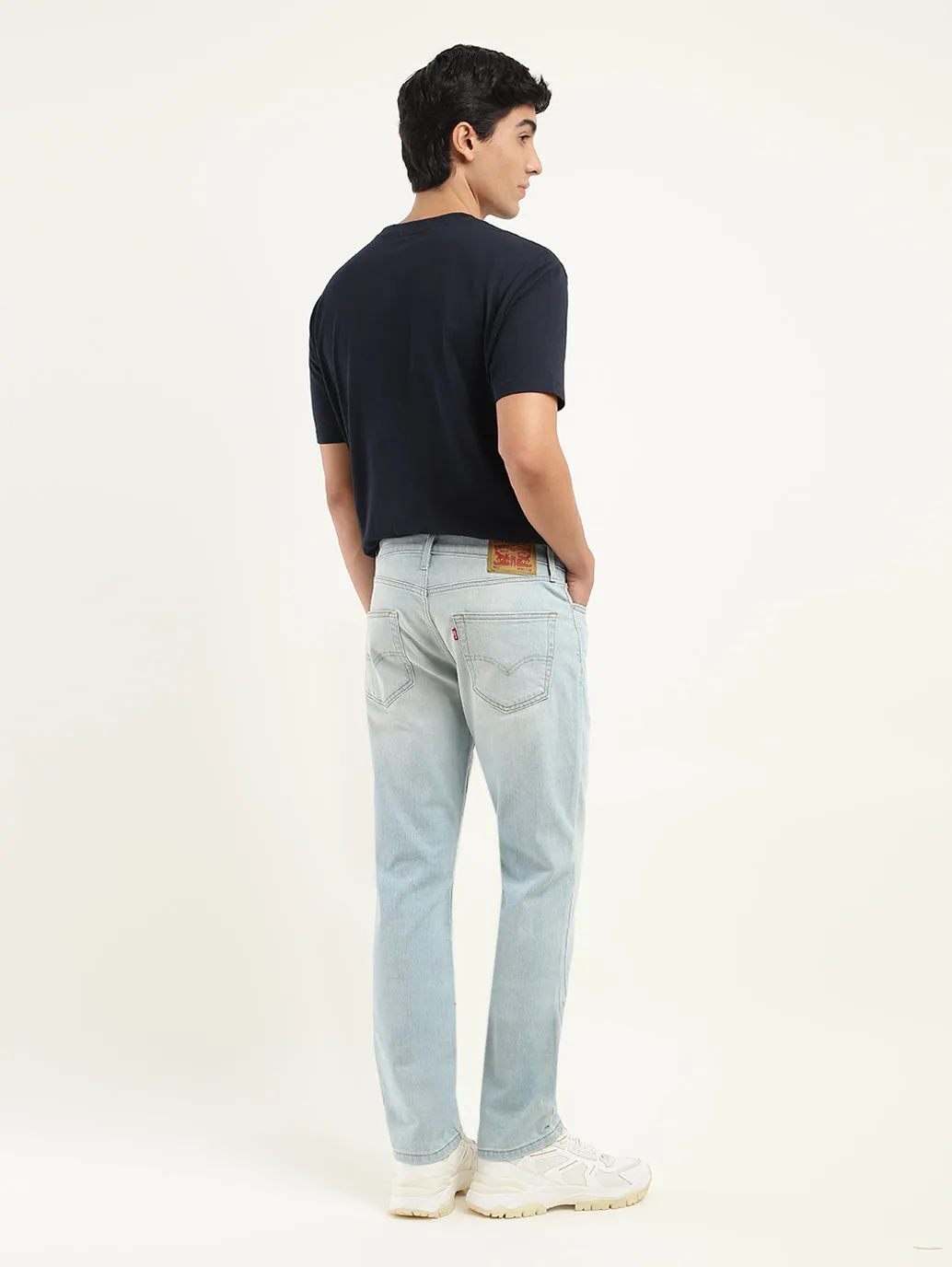 Men's 511 Blue Slim Fit Mid Rise Jeans