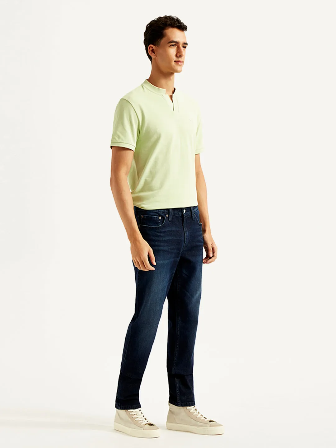 Men's 511 Blue Slim Fit Mid Rise Jeans