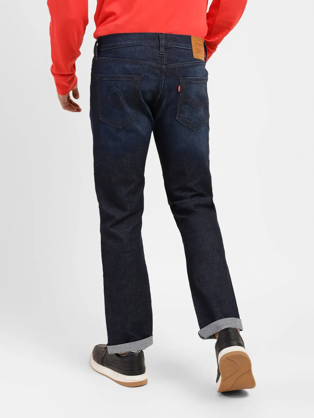 Men's 511 Blue Slim Fit Mid Rise Jeans