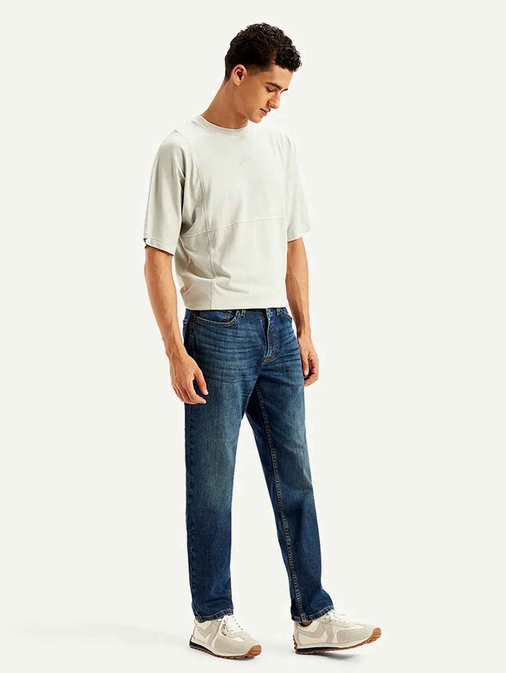 Men's 511 Blue Slim Fit Mid Rise Jeans