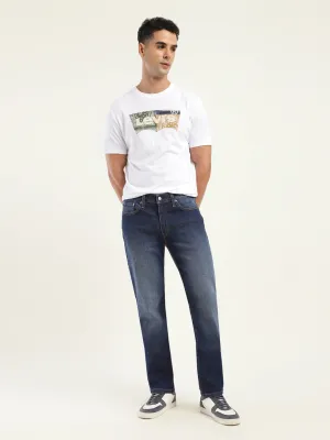 Men's 511 Blue Slim Fit Mid Rise Jeans