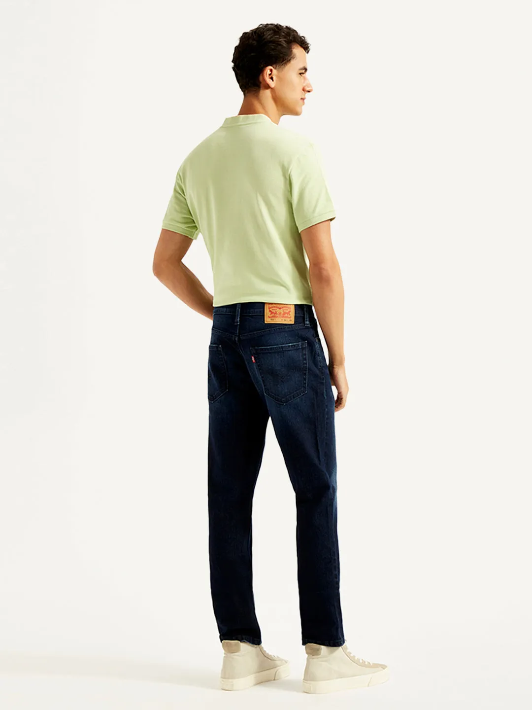Men's 511 Blue Slim Fit Mid Rise Jeans