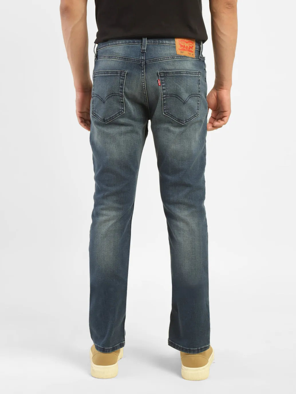 Men's 511 Blue Slim Fit Mid Rise Jeans
