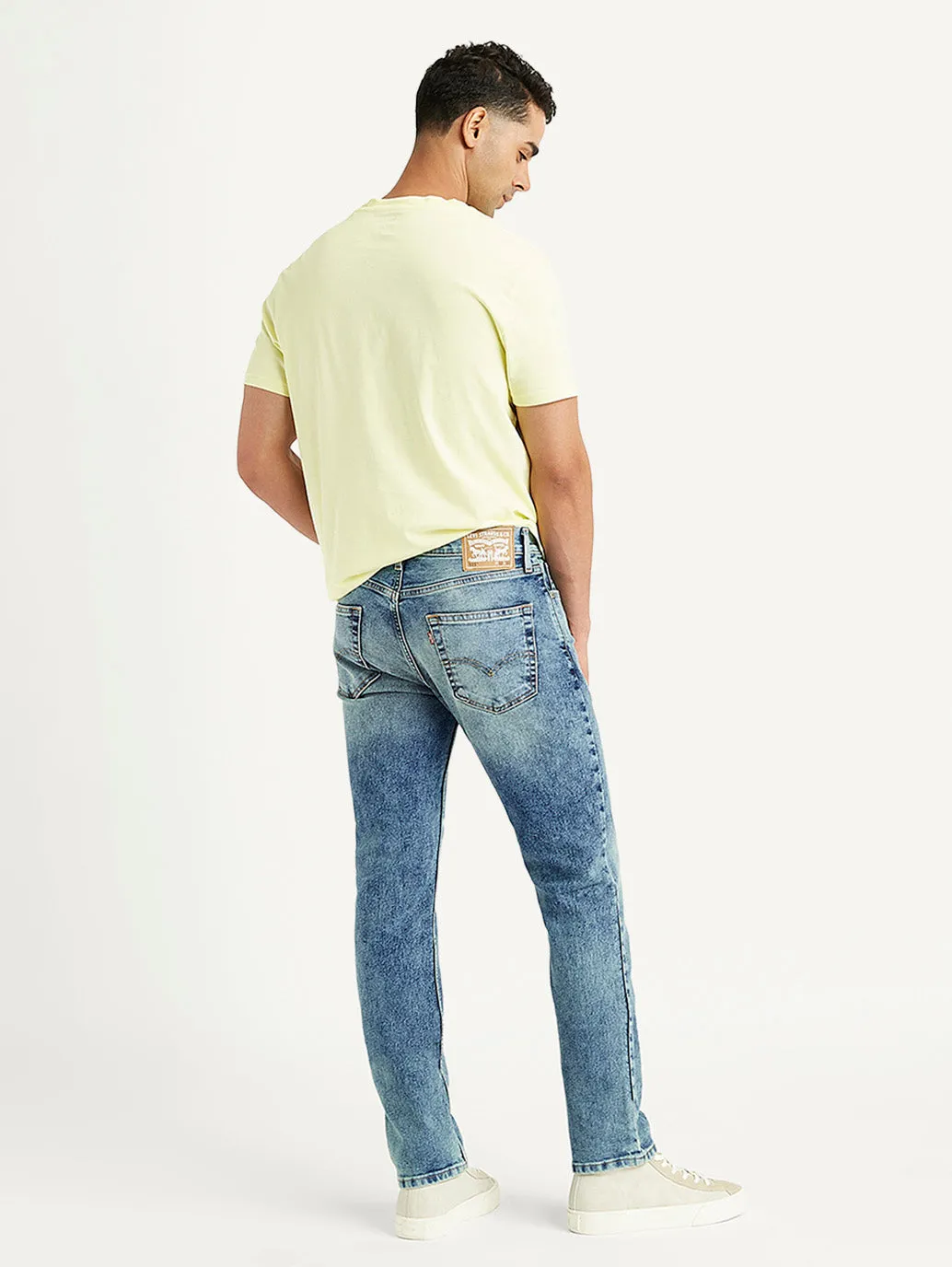 Men's 511 Blue Slim Fit Mid Rise Jeans