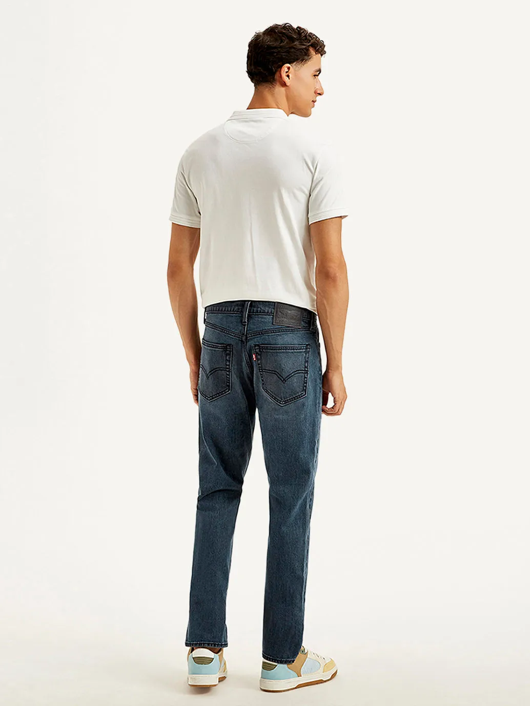 Men's 511 Blue Slim Fit Mid Rise Jeans