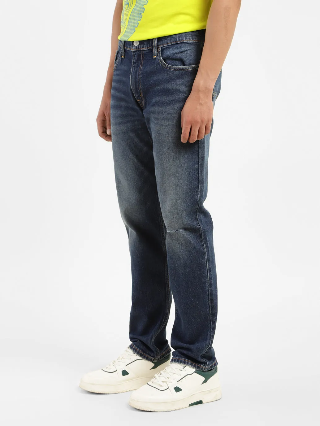 Men's 511 Blue Slim Fit Mid Rise Jeans