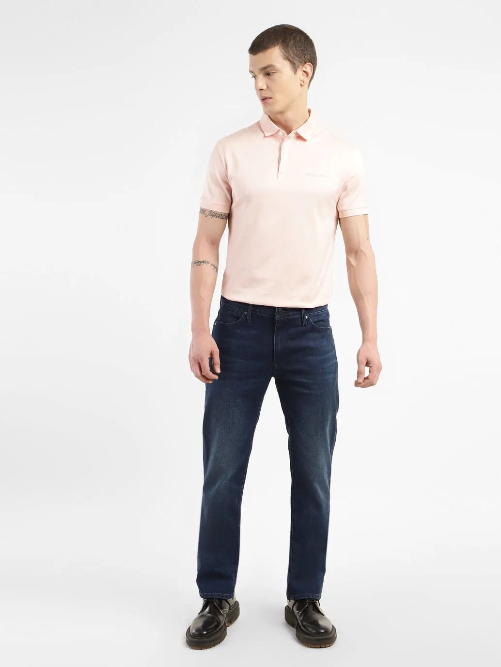 Men's 511 Blue Slim Fit Mid Rise Jeans