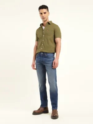 Men's 511 Blue Slim Fit Mid Rise Jeans