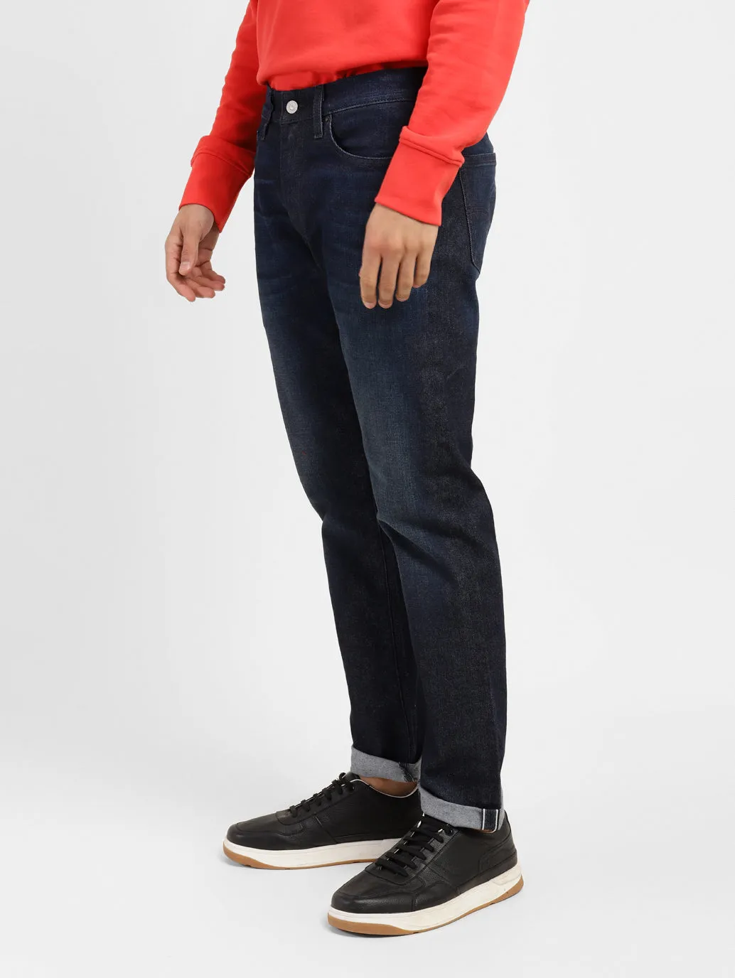 Men's 511 Blue Slim Fit Mid Rise Jeans