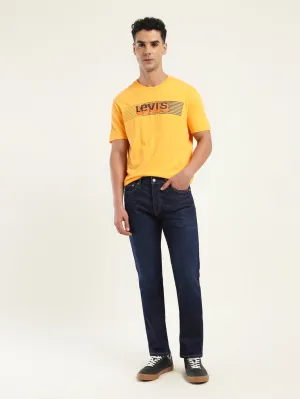 Men's 511 Blue Slim Fit Mid Rise Jeans