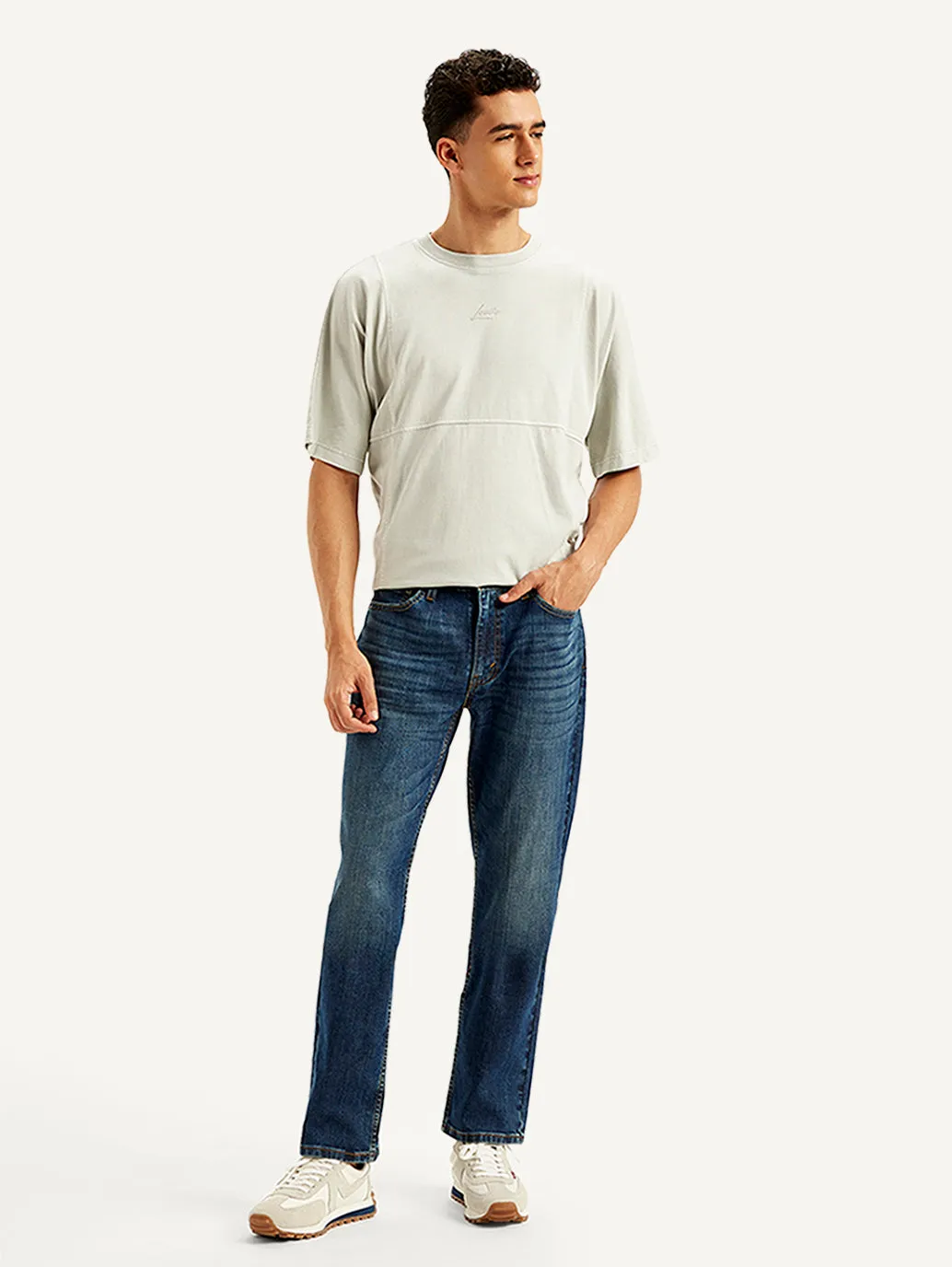 Men's 511 Blue Slim Fit Mid Rise Jeans
