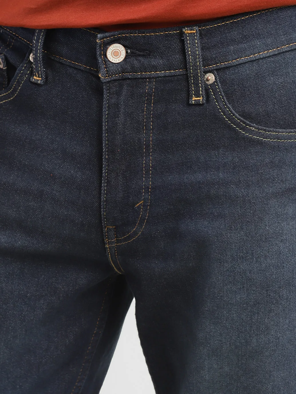 Men's 511 Blue Slim Fit Mid Rise Jeans