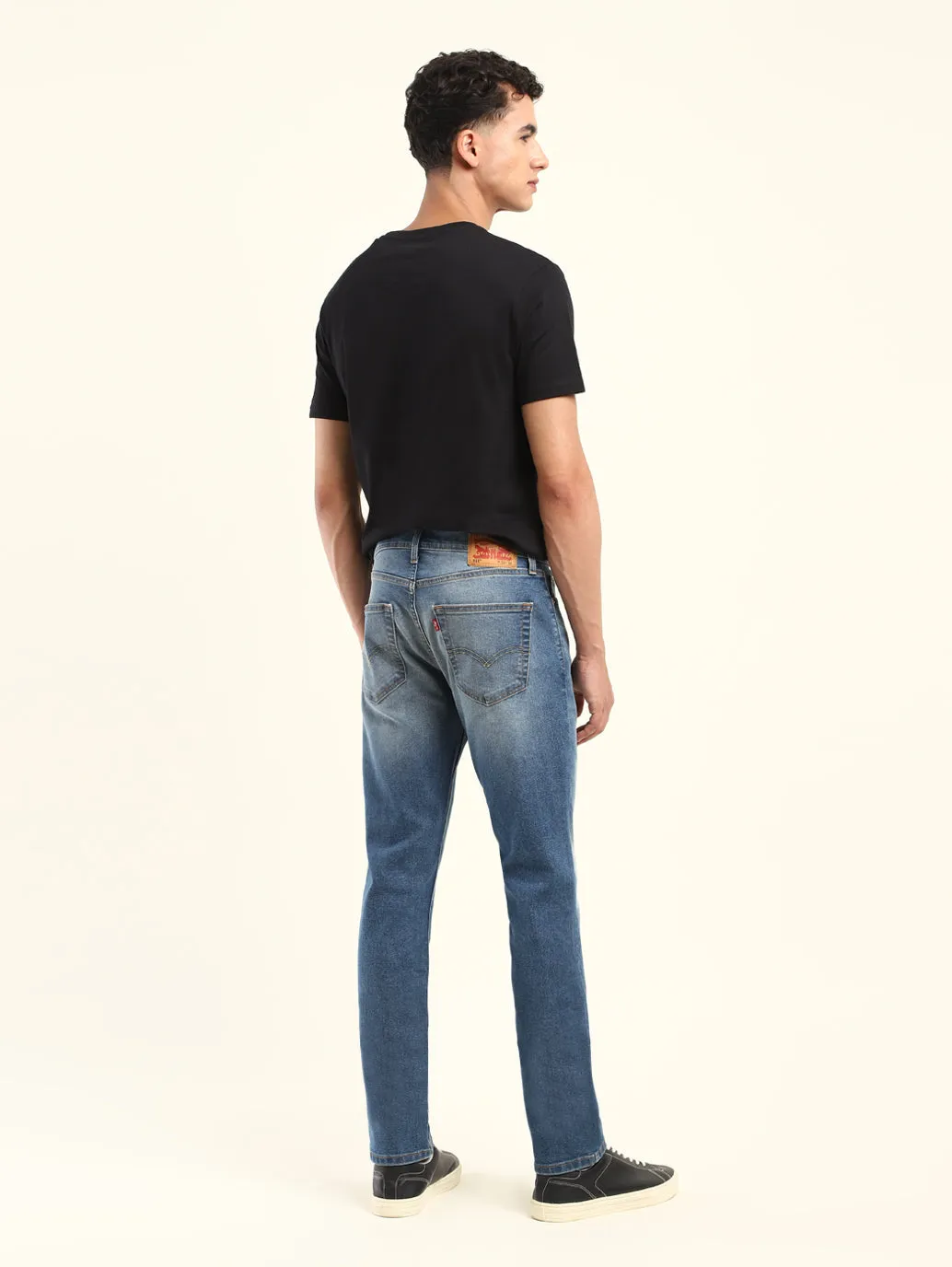 Men's 511 Blue Slim Fit Mid Rise Jeans