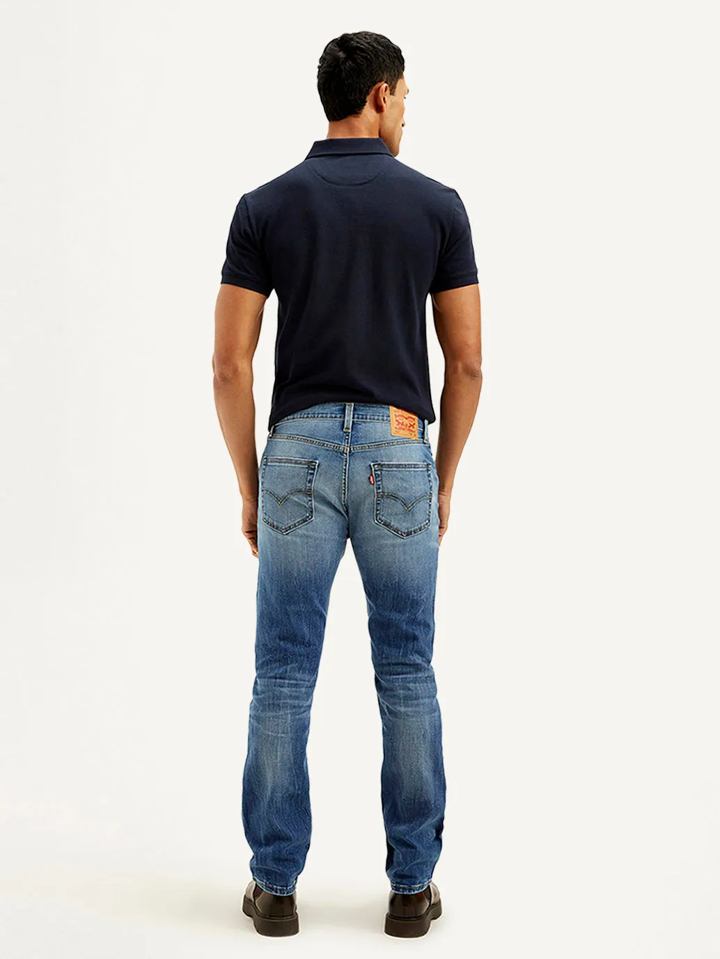 Men's 511 Blue Slim Fit Mid Rise Jeans