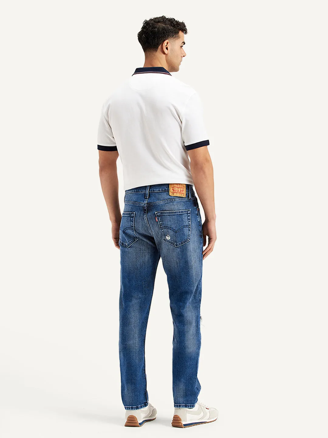 Men's 511 Blue Slim Fit Mid Rise Jeans