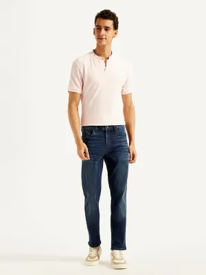 Men's 511 Dark Blue Slim Fit Mid Rise Jeans