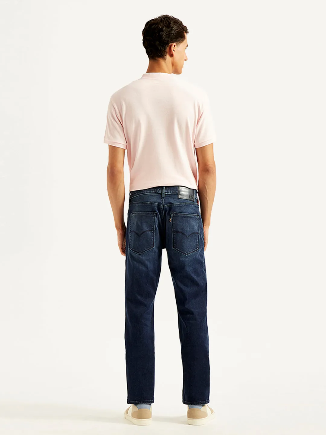Men's 511 Dark Blue Slim Fit Mid Rise Jeans