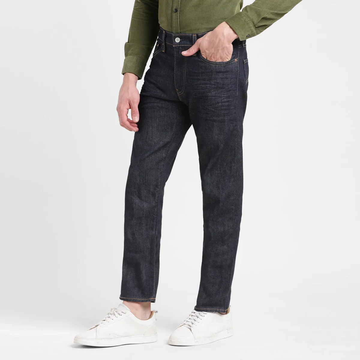 Men's 511 Dark Indigo Slim Fit Mid Rise Jeans