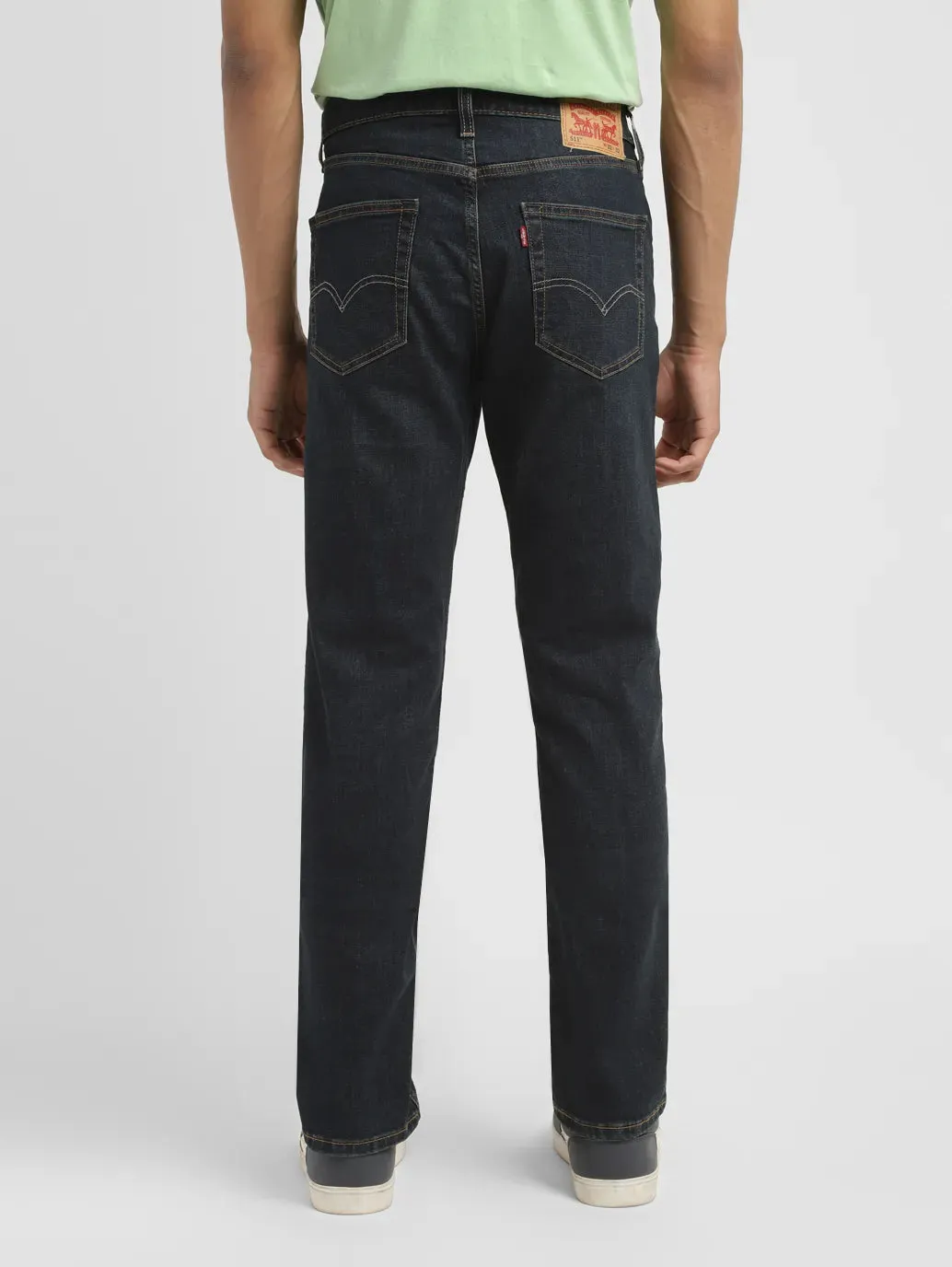 Men's 511 Dark Indigo Slim Fit Mid Rise Jeans
