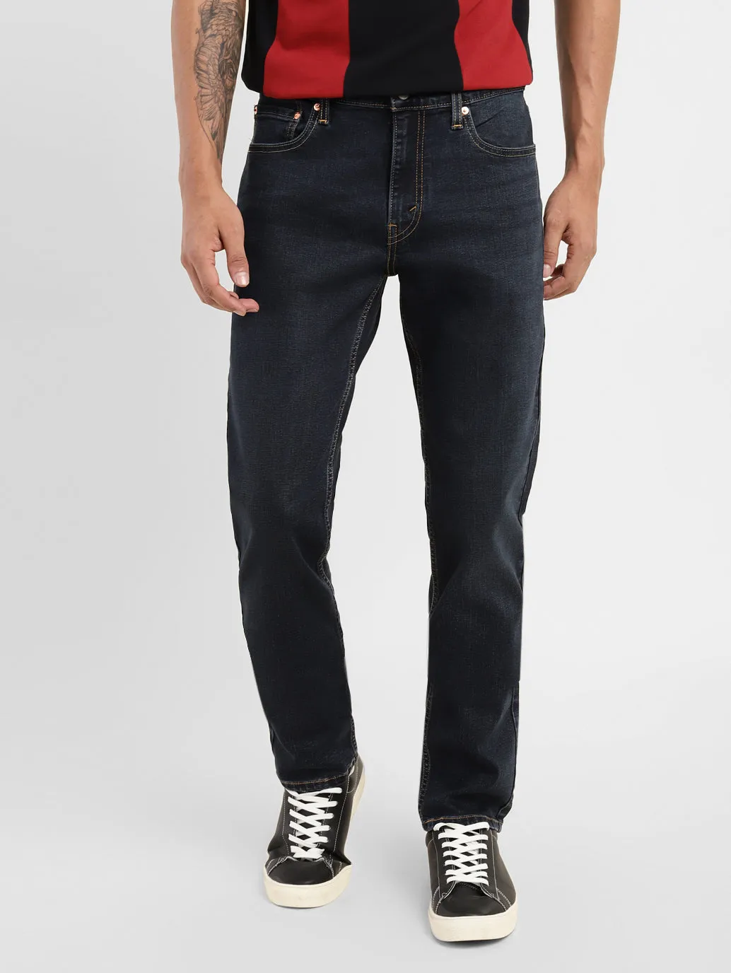 Men's 511 Dark Indigo Slim Fit Mid Rise Jeans