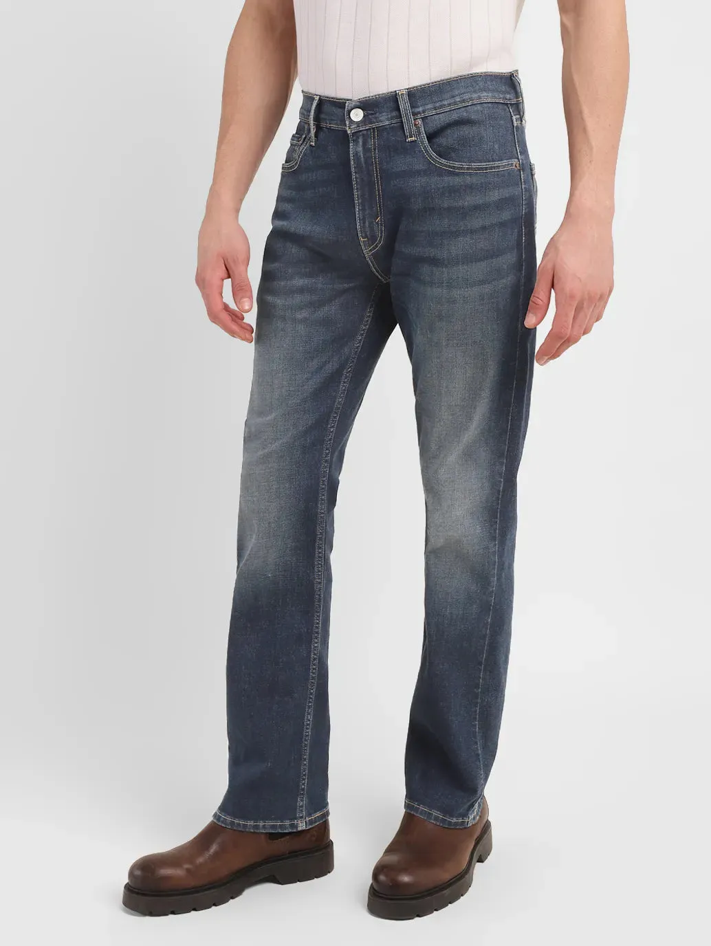 Men's 511 Dark Indigo Slim Fit Mid Rise Jeans