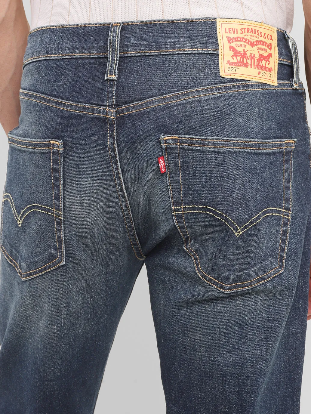 Men's 511 Dark Indigo Slim Fit Mid Rise Jeans
